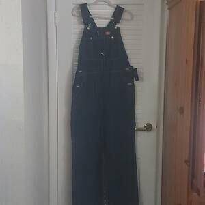 Dickie's Men's Indigo Bib Overall 32x30 NEW Cabincore Fisherman Grandpacore Boho